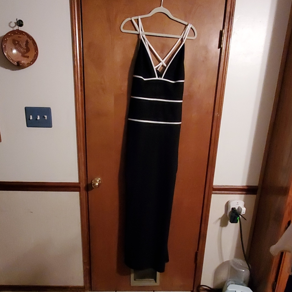 Mermaid Criss Cross Straps Dress